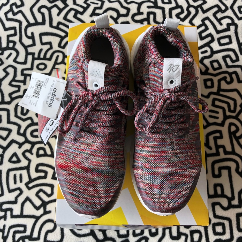 LIMITED Adidas Ultra Boost Mid Kith Aspen Size 7.5 - Picture 2 of 8